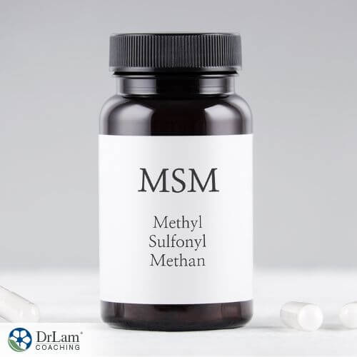 An image of an MSM bottle