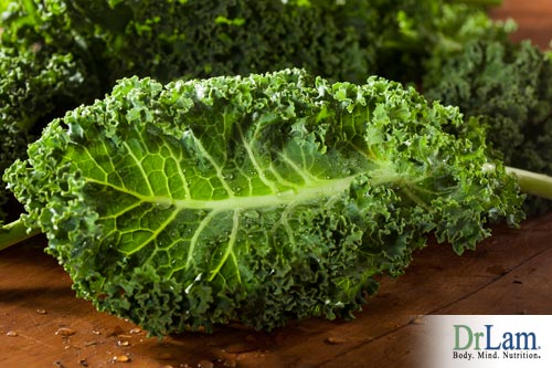 Kale and strontium for osteoporosis
