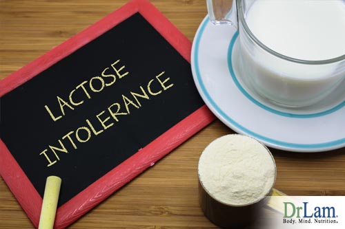casein in milk causing symptoms of lactose intolerance