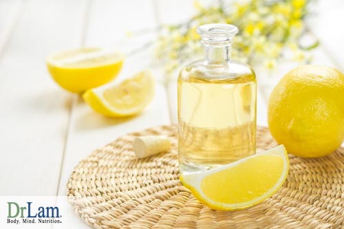 DIY household cleaners: Lemon oil