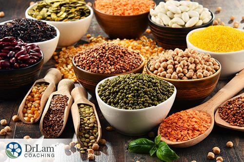 An image of various types of lentils