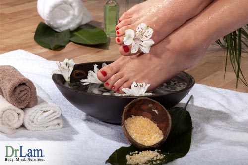 As an alternative to cortisol supplements a Magnesium footbath has its benefits