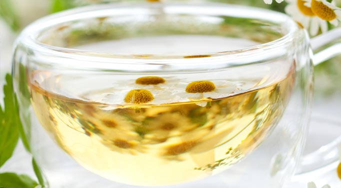 Chamomile and herbs for the heart
