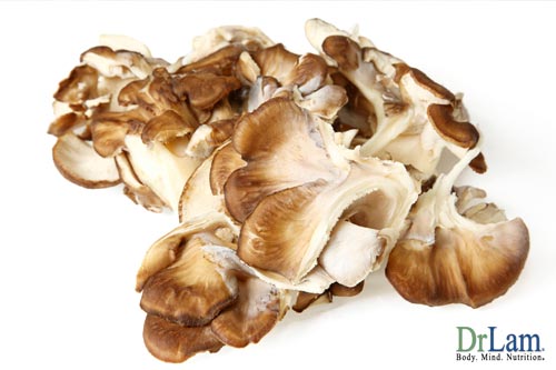 Maitake mushrooms and olive leaf and cancer fighting foods