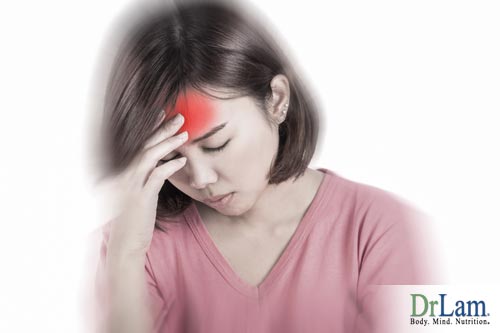 Headaches are a common sympotm with estrogen imbalance 
