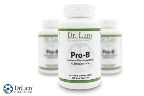 An image of Pro-B supplement bottles