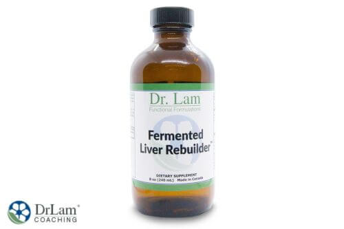 An image of a Fermented Liver Rebuilder bottle
