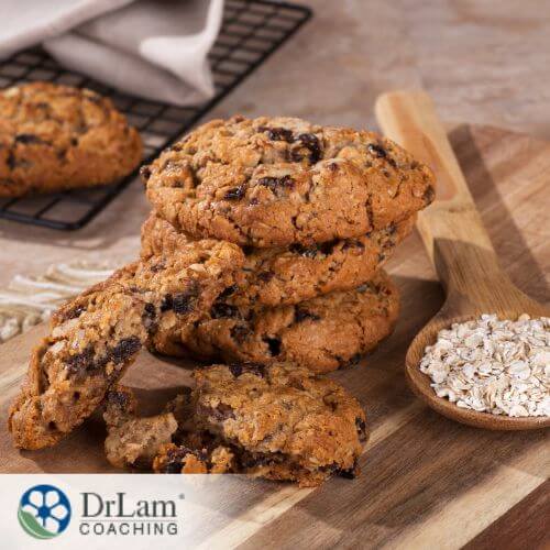 An image of oatmeal cookies