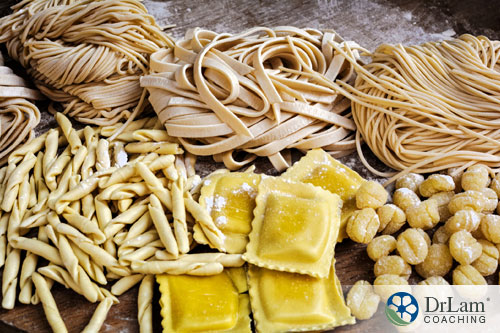 An image of a variety of pasta types