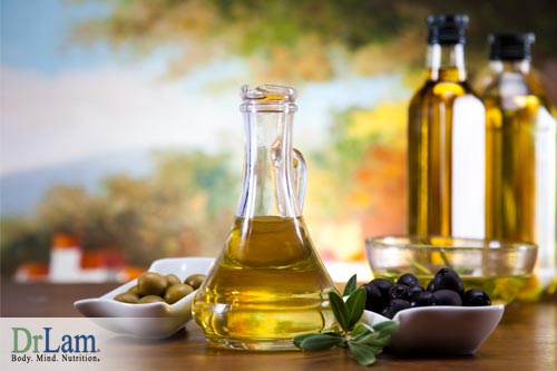 The smoke point of cooking oils and olive oil
