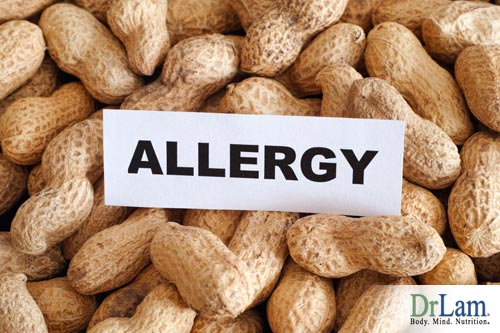 Hypersensitivity symptoms can be brought on by peanuts