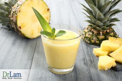 How to get rid of inflammation in the body with a pine apple drink.