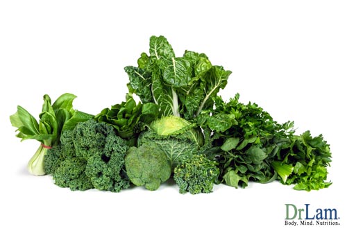 Green leafy vegetables are important for autoimmune disease supplements