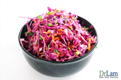 Fiber, folic acid, beta-carotene, and vitamin C can all be found in red cabbage