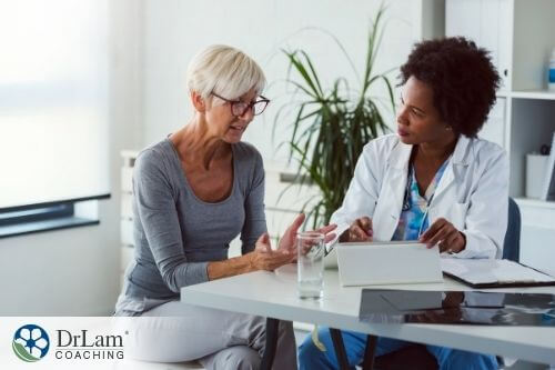 An image of a doctor having consultation with a patient