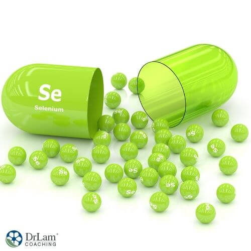 An image of selenium supplement capsule
