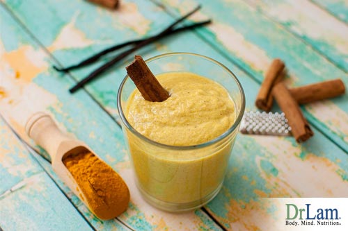 A turmeric smoothie is good for your health