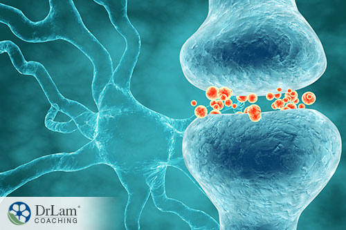 An image of neurotransmitters