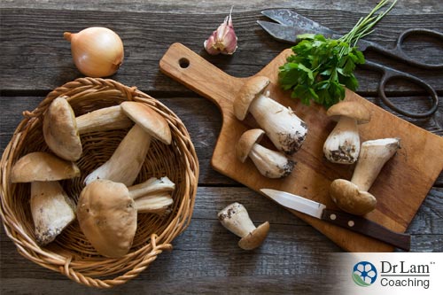One of the benefits of eating mushrooms is it can help you to lose weight