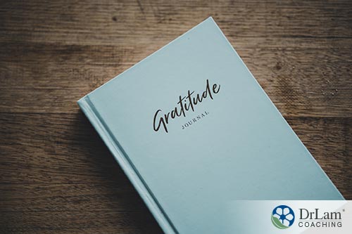 An image of a book with the word gratitude on the cover